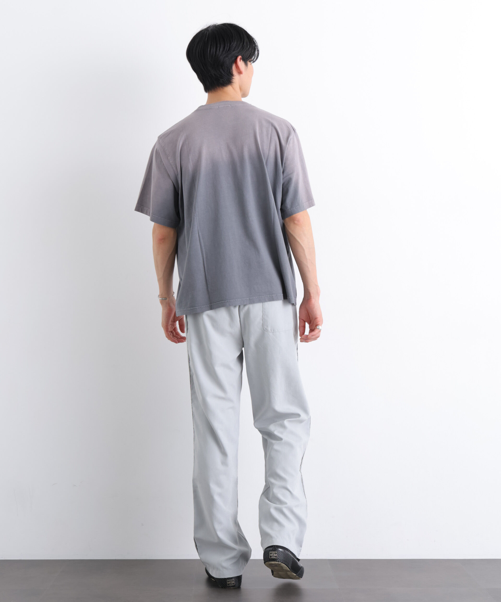 nano･universe「NORMANBROS別注 フェード加工Tシャツ 半袖」|Tシャツ・カットソー|
