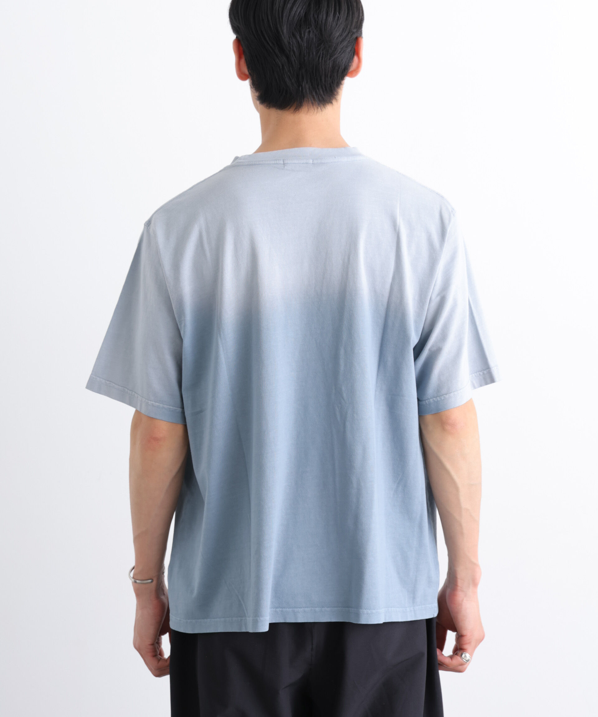 nano･universe「NORMANBROS別注 フェード加工Tシャツ 半袖」|Tシャツ・カットソー|
