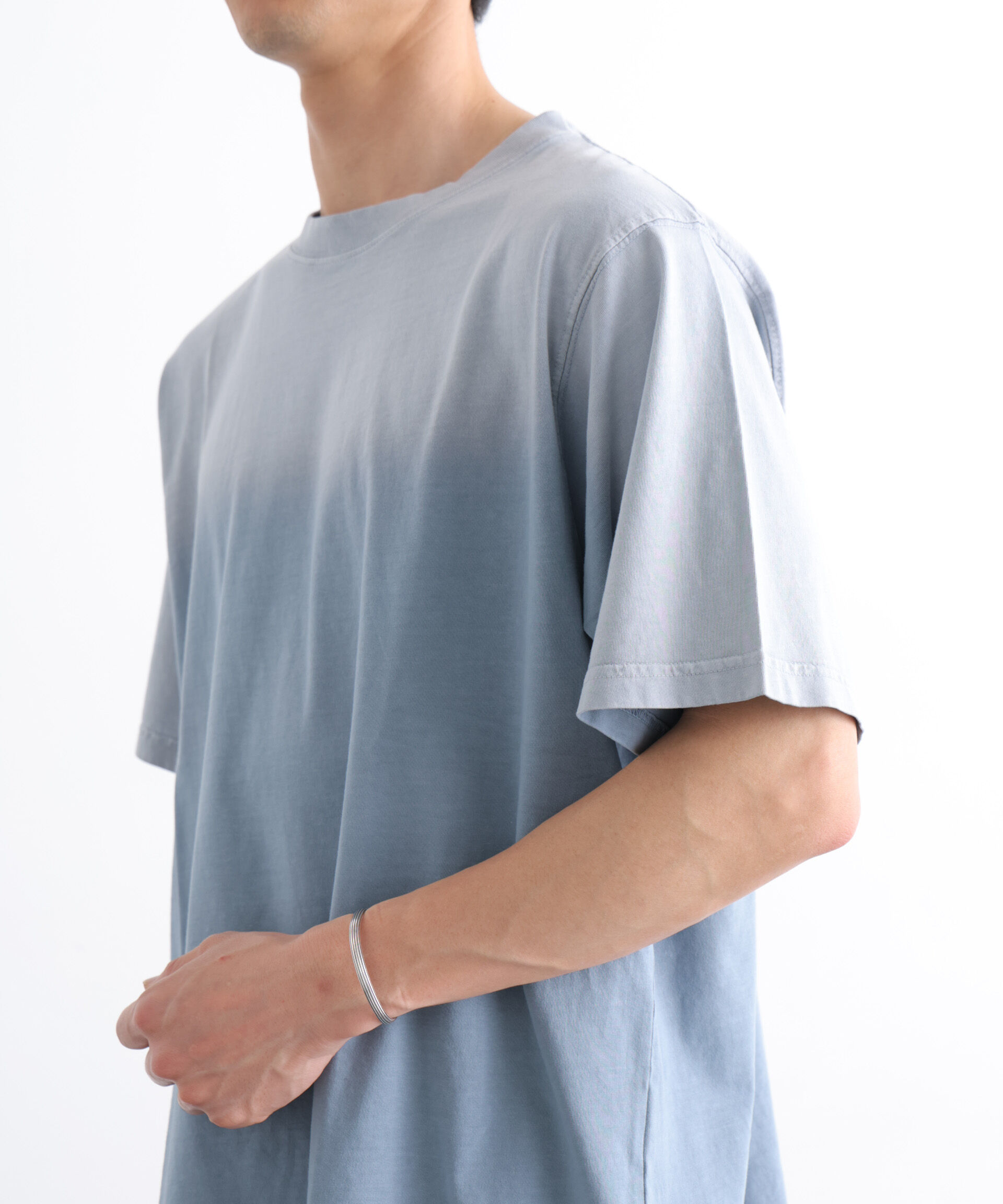 nano･universe「NORMANBROS別注 フェード加工Tシャツ 半袖」|Tシャツ・カットソー|