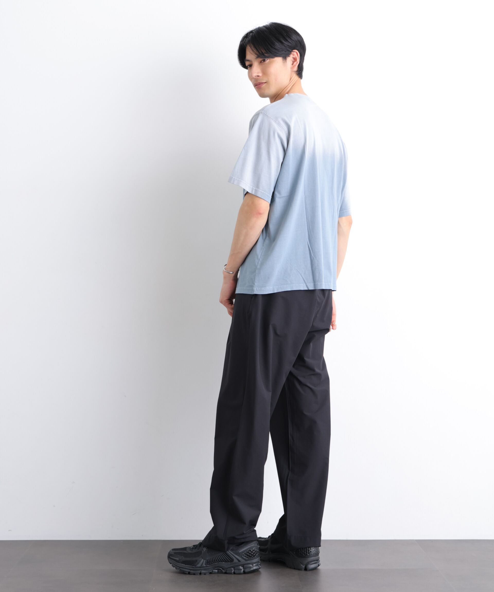 nano･universe「NORMANBROS別注 フェード加工Tシャツ 半袖」|Tシャツ・カットソー|