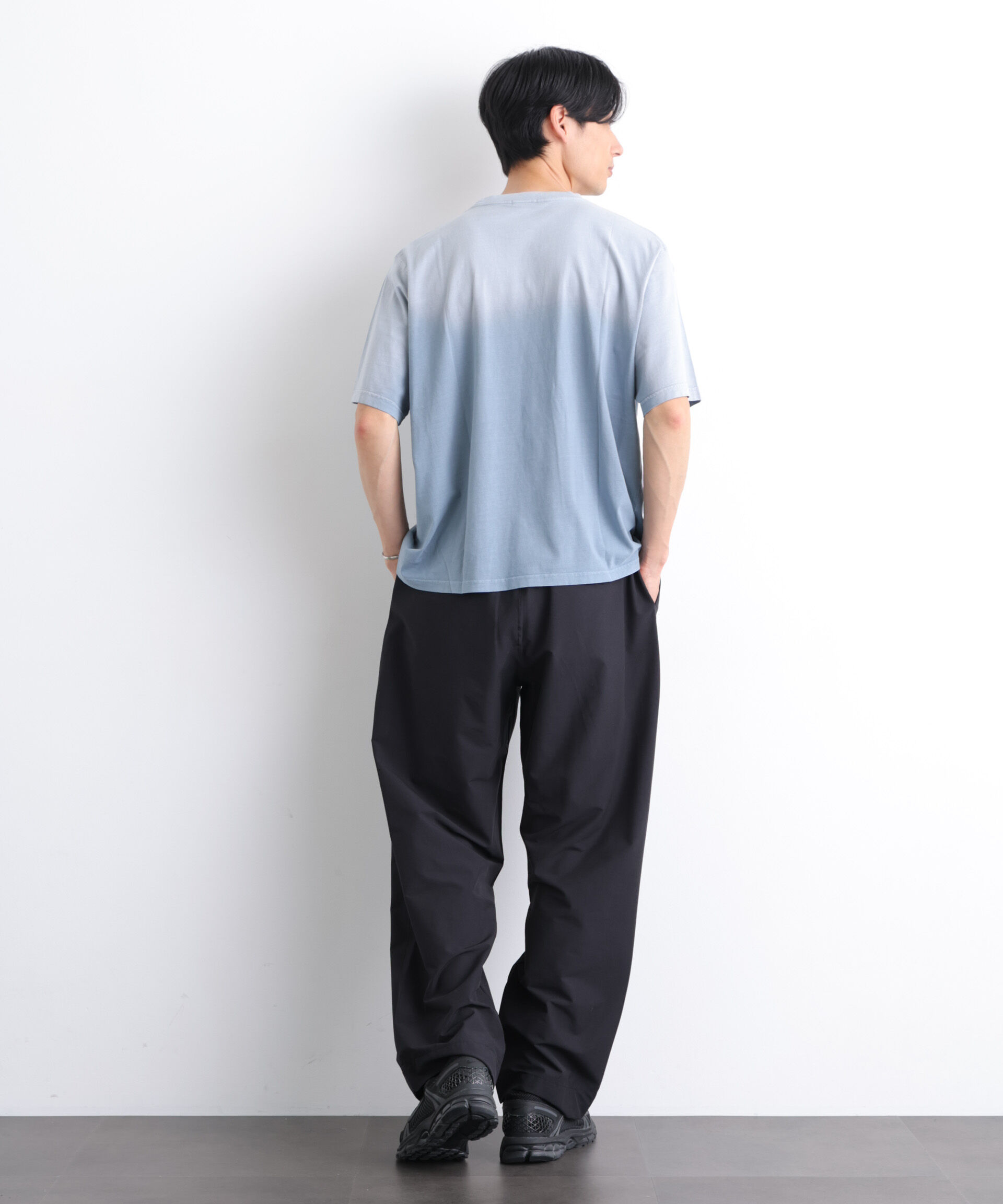 nano･universe「NORMANBROS別注 フェード加工Tシャツ 半袖」|Tシャツ・カットソー|