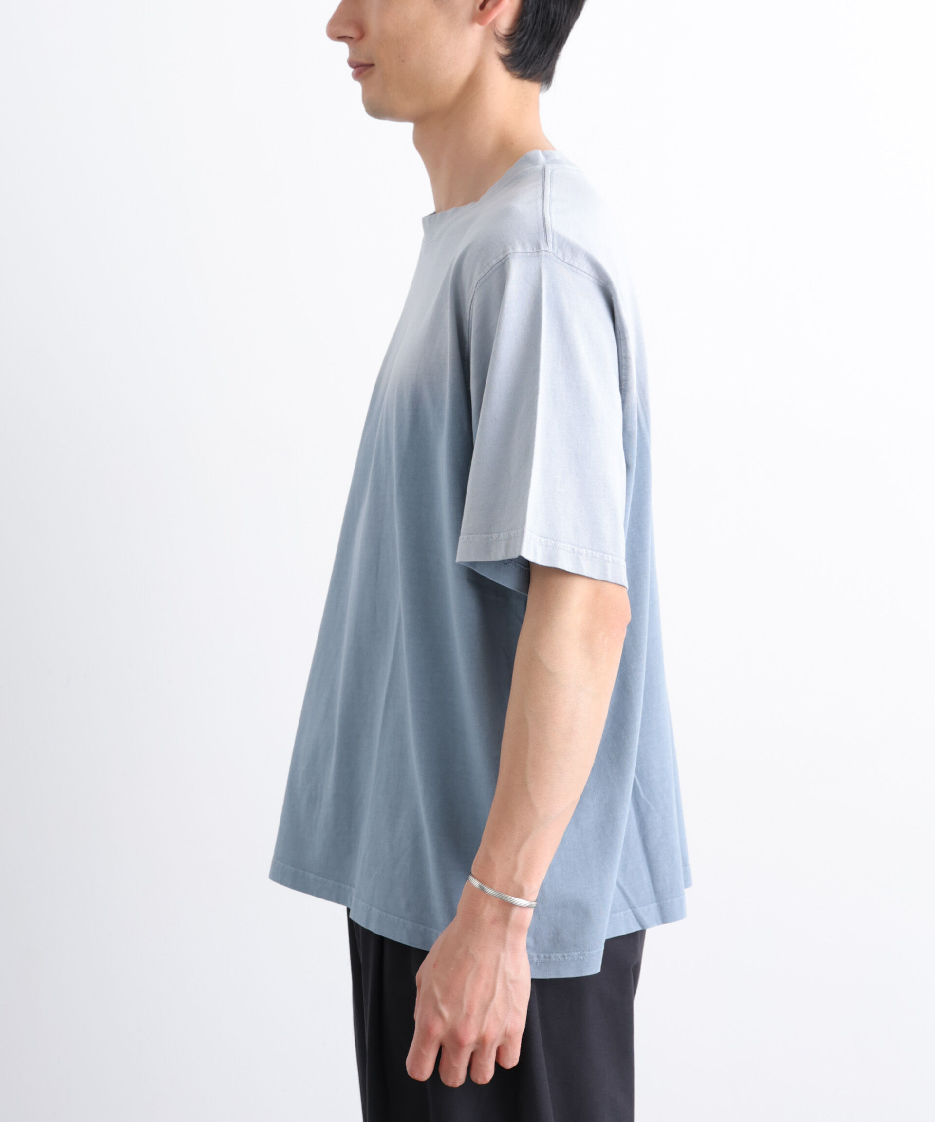 nano･universe「NORMANBROS別注 フェード加工Tシャツ 半袖」|Tシャツ・カットソー|