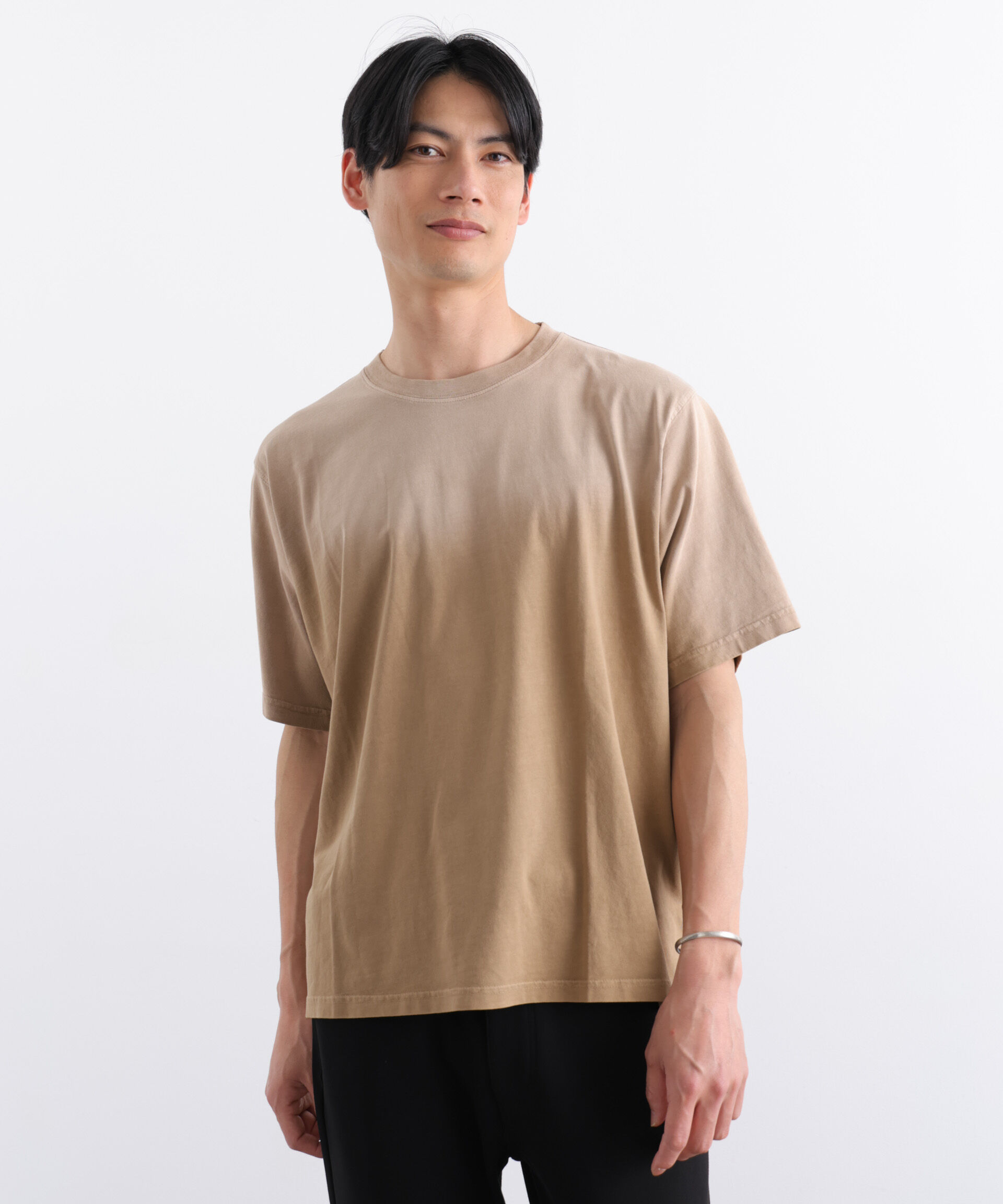 nano･universe「NORMANBROS別注 フェード加工Tシャツ 半袖」|Tシャツ・カットソー|