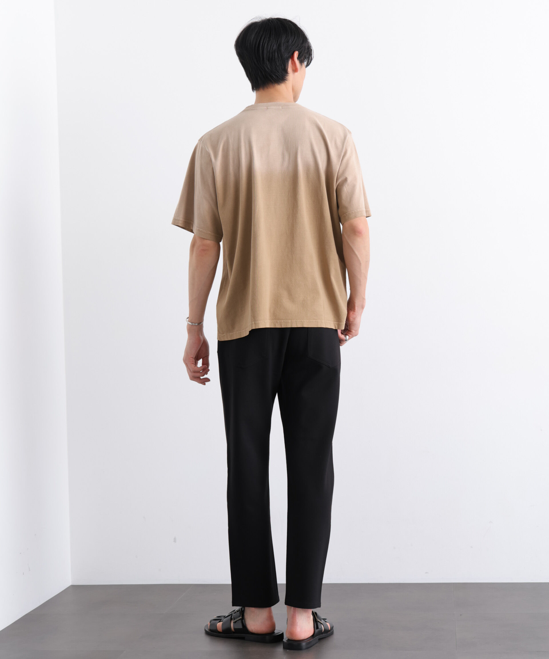nano･universe「NORMANBROS別注 フェード加工Tシャツ 半袖」|Tシャツ・カットソー|