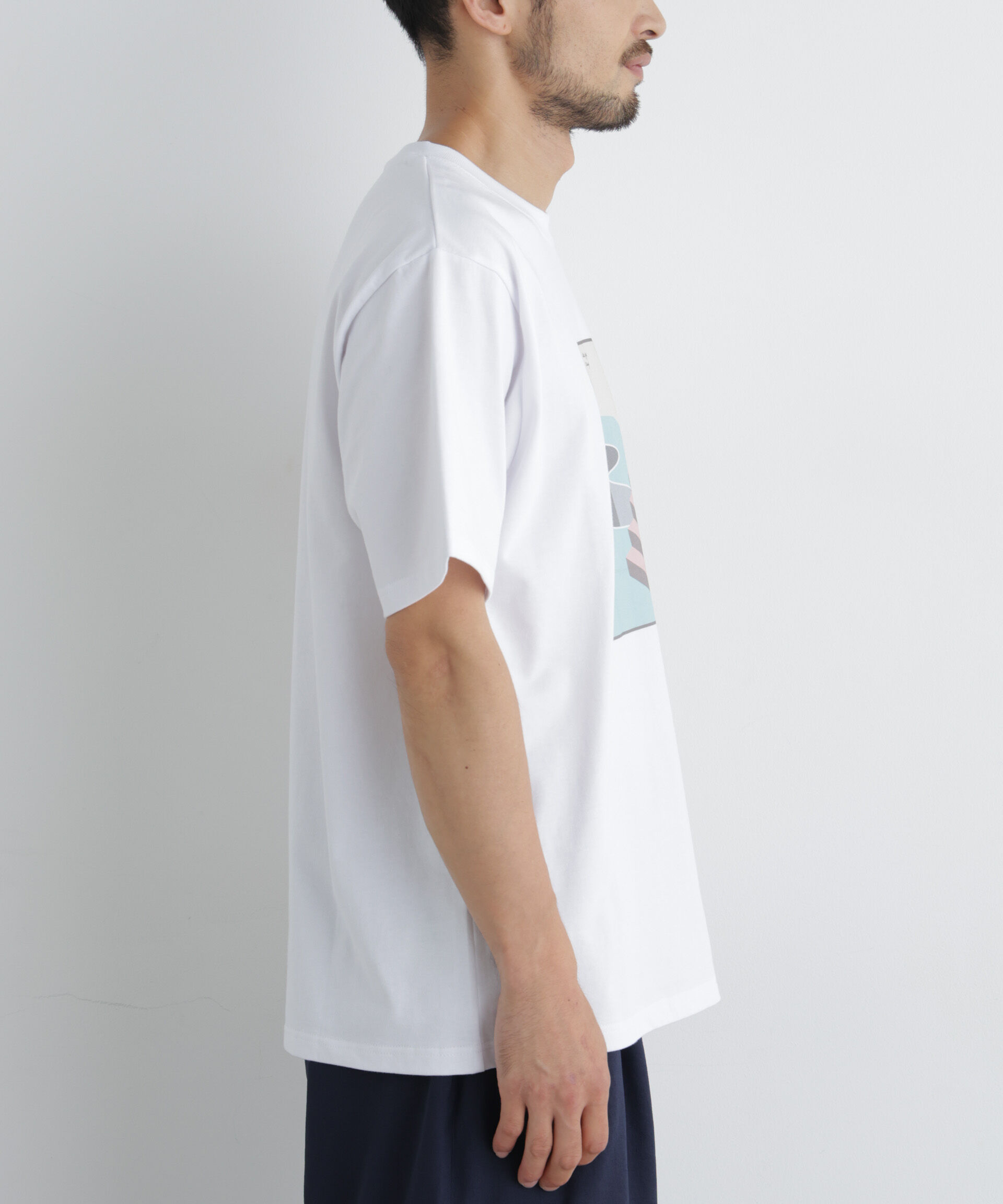NANO universe「ORIGINAL GALLERY Tシャツ 半袖 4」|Tシャツ・カットソー|