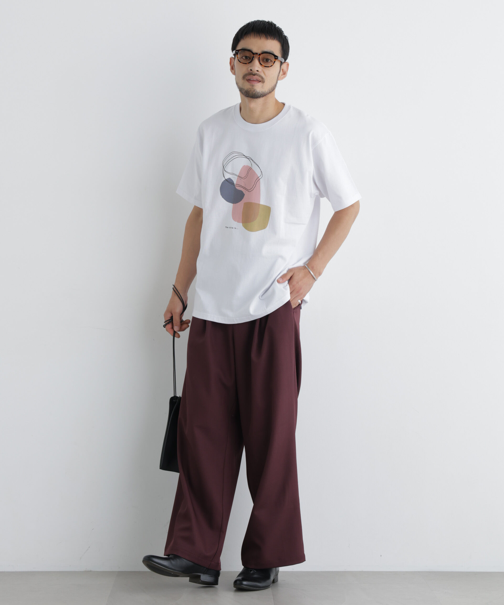NANO universe「ORIGINAL GALLERY Tシャツ 半袖 4」|Tシャツ・カットソー|