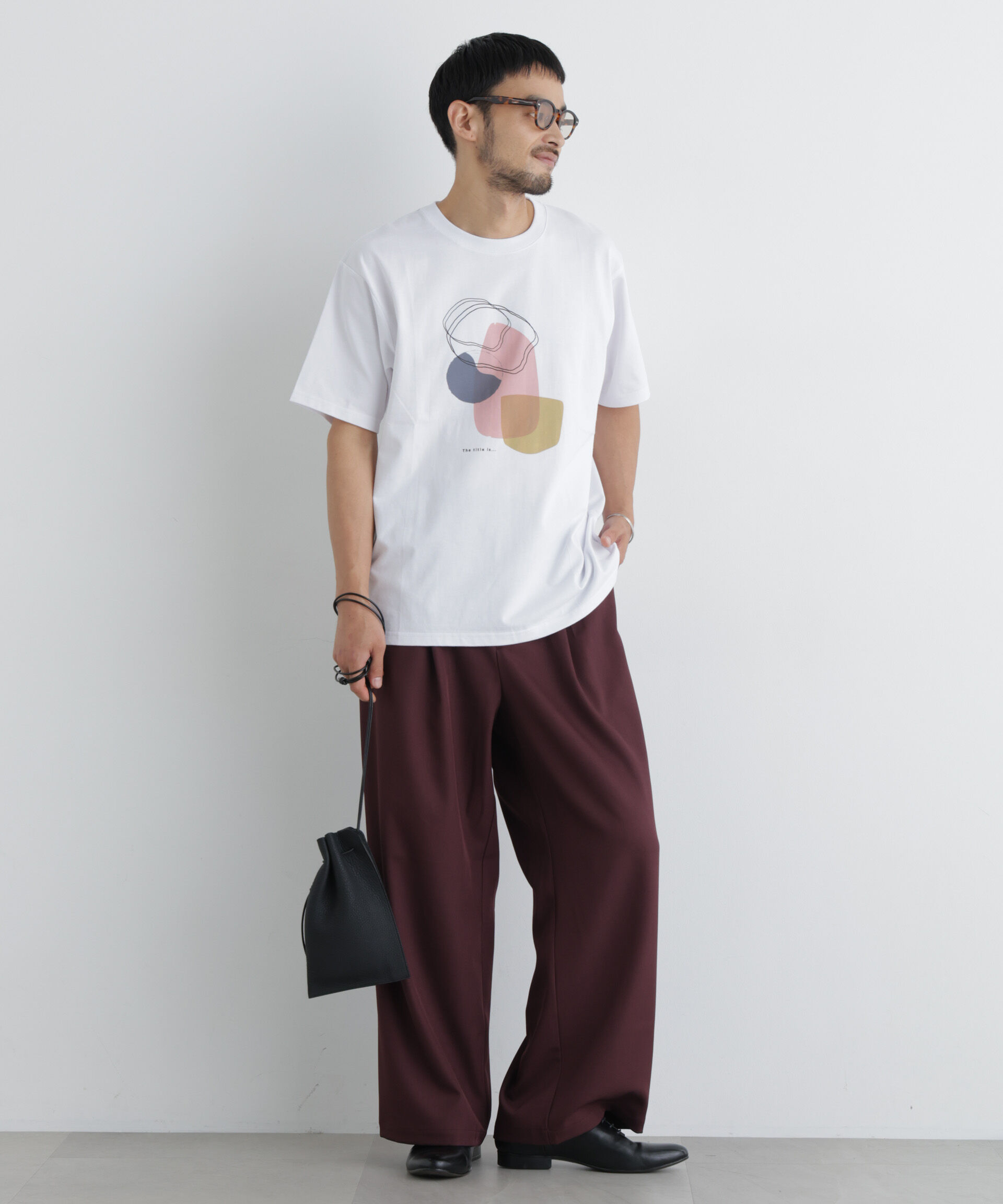 NANO universe「ORIGINAL GALLERY Tシャツ 半袖 4」|Tシャツ・カットソー|