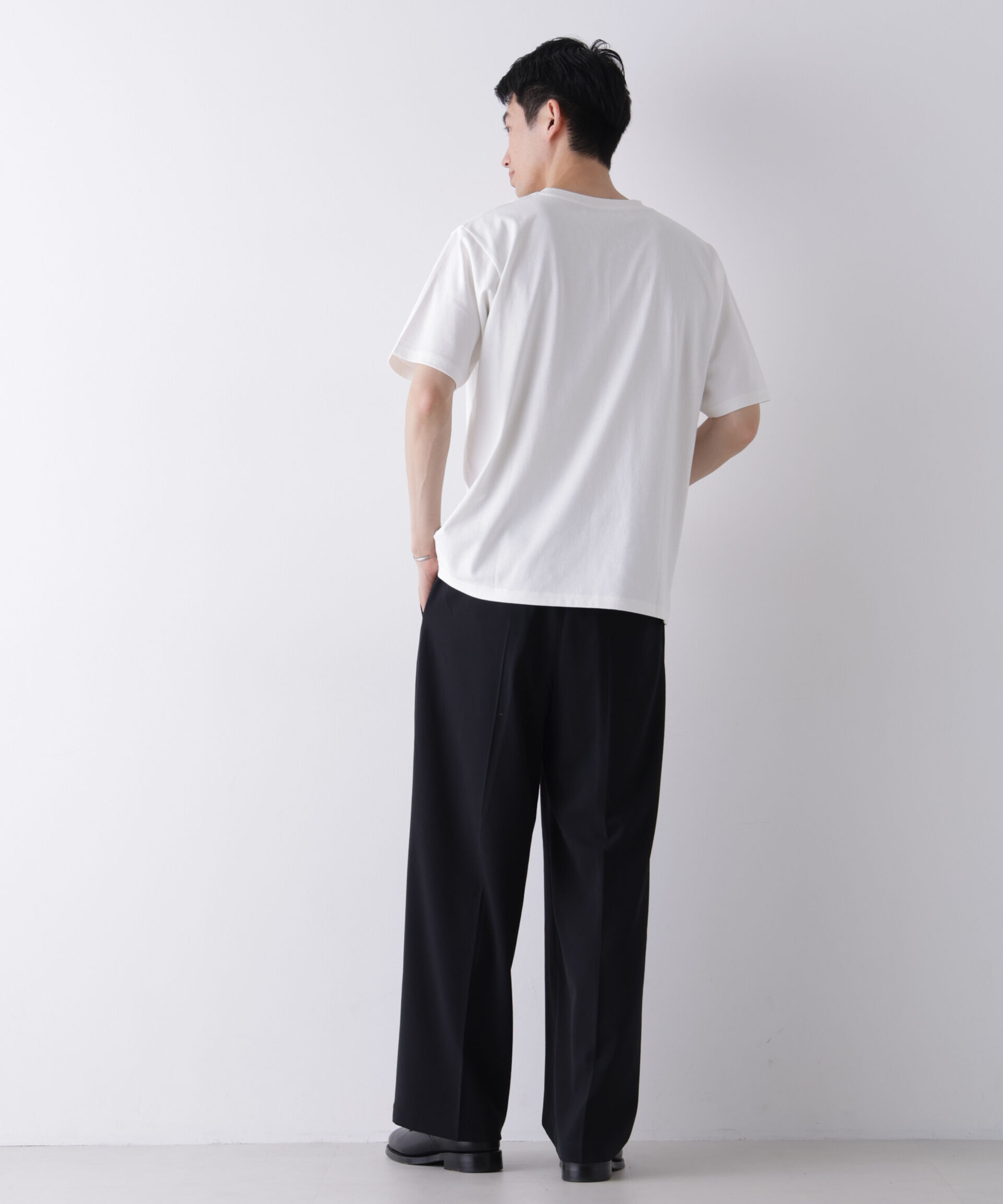 NANO universe「ナノベアCOOL Tシャツ 半袖1  SK8」|Tシャツ・カットソー|