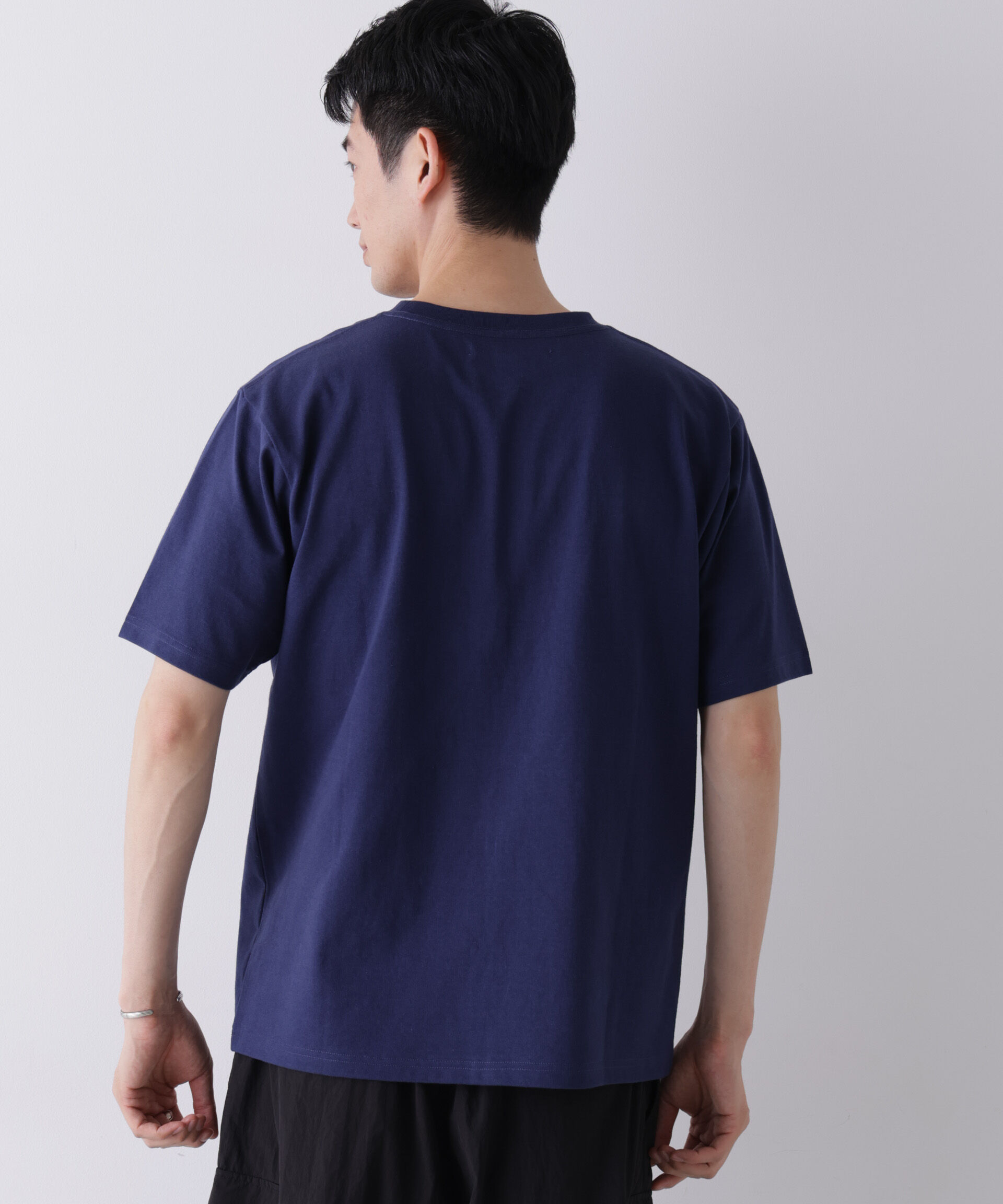 NANO universe「ナノベアCOOL Tシャツ 半袖1  SK8」|Tシャツ・カットソー|
