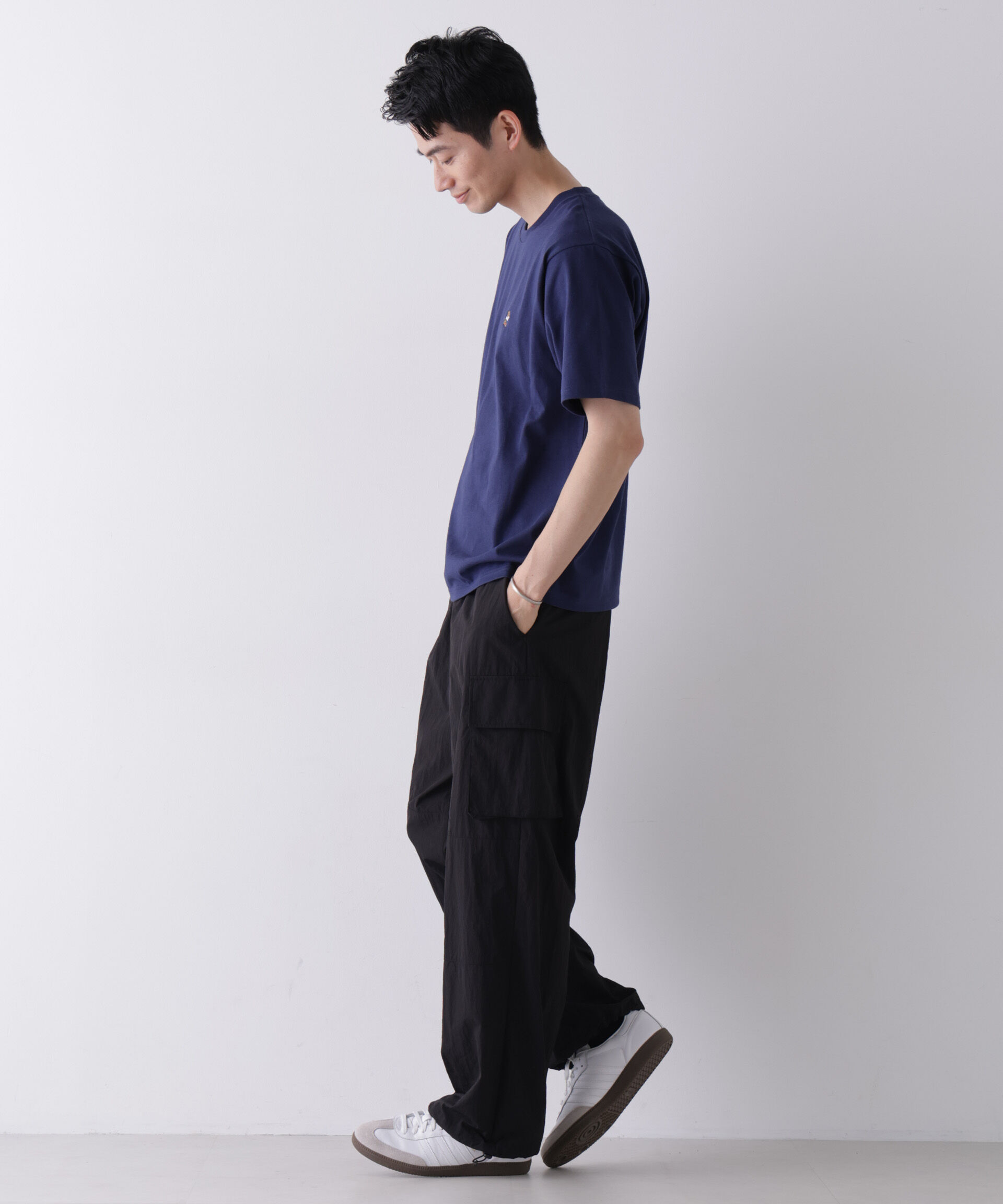 NANO universe「ナノベアCOOL Tシャツ 半袖1  SK8」|Tシャツ・カットソー|