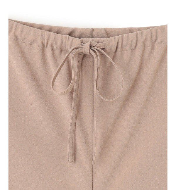 BEIGE,「【ロングセラー・新色追加】FLEUR / バックサテン イージーワイドパンツ」|その他|