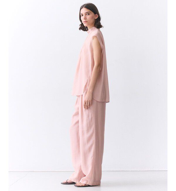BEIGE,「【eclat掲載】SERAPHIN / ライトシアー ハイネックブラウス」|シャツ・ブラウス|