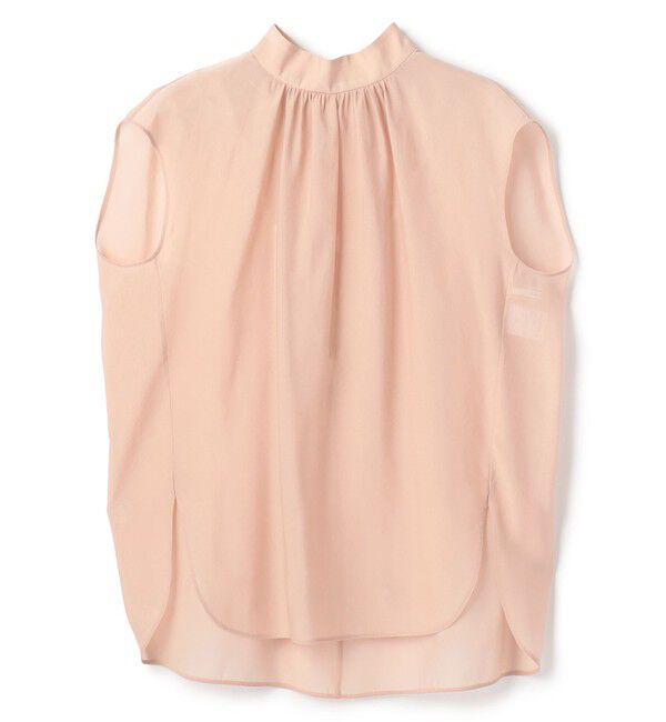BEIGE,「【eclat掲載】SERAPHIN / ライトシアー ハイネックブラウス」|シャツ・ブラウス|