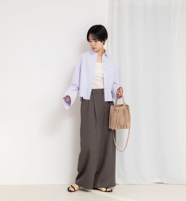 NOLLEY'S「MY STANDARD ショートシャツ」|シャツ・ブラウス|