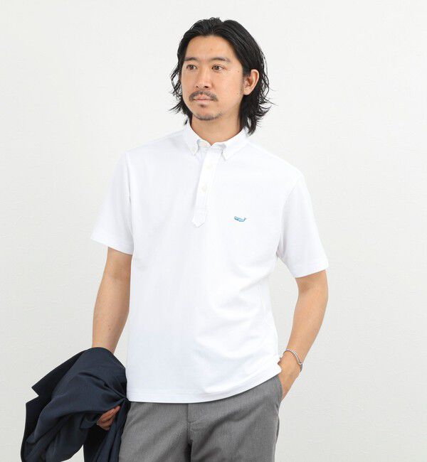 NOLLEY'S goodman「《ビジカジ対応》クジラ Polo ボタンダウンポロシャツ 26SS」|ポロシャツ|