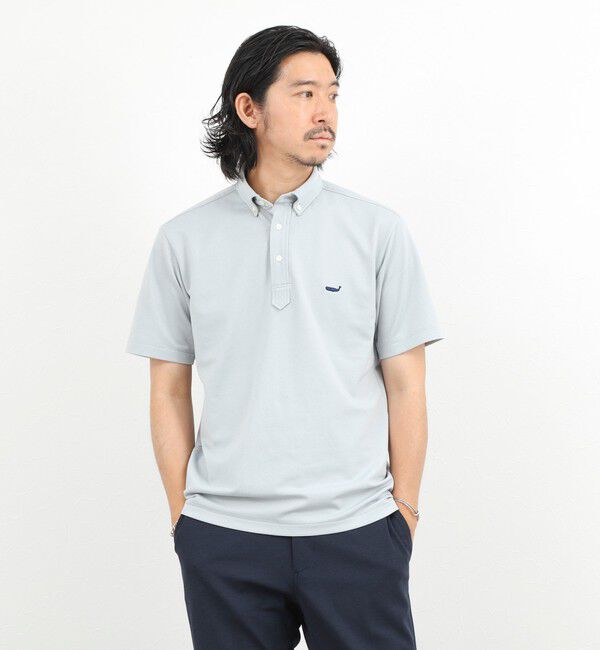 NOLLEY'S goodman「《ビジカジ対応》クジラ Polo ボタンダウンポロシャツ 26SS」|ポロシャツ|
