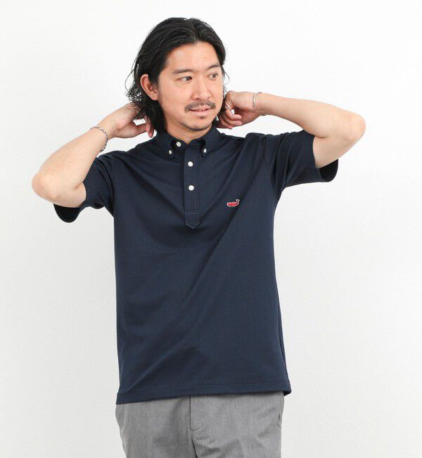 NOLLEY'S goodman「《ビジカジ対応》クジラ Polo ボタンダウンポロシャツ 26SS」|ポロシャツ|