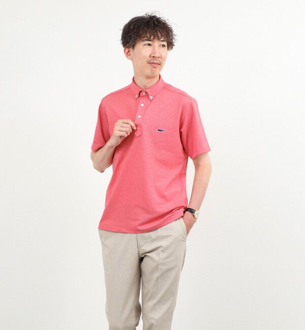 NOLLEY'S goodman「《ビジカジ対応》クジラ Polo ボタンダウンポロシャツ 26SS」|ポロシャツ|