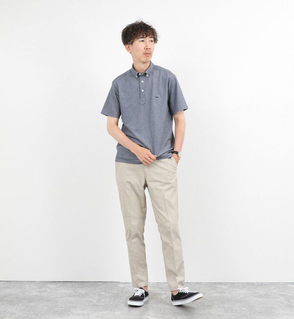 NOLLEY'S goodman「《ビジカジ対応》クジラ Polo ボタンダウンポロシャツ 26SS」|ポロシャツ|
