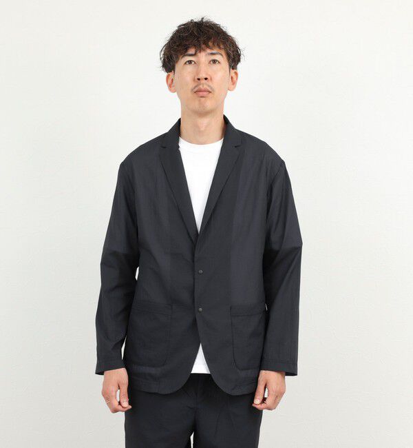 NOLLEY'S goodman「《ビジカジ/セットアップ対応》軽量シアーリップストップ ジャケット 26SS」|テーラードジャケット|