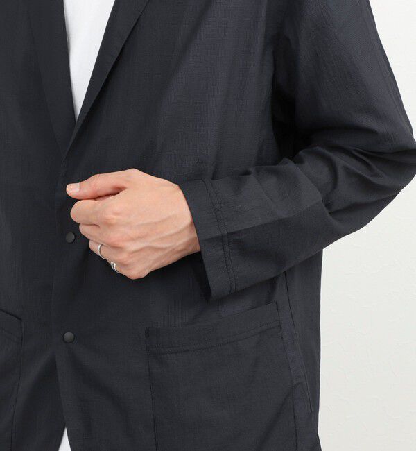NOLLEY'S goodman「《ビジカジ/セットアップ対応》軽量シアーリップストップ ジャケット 26SS」|テーラードジャケット|