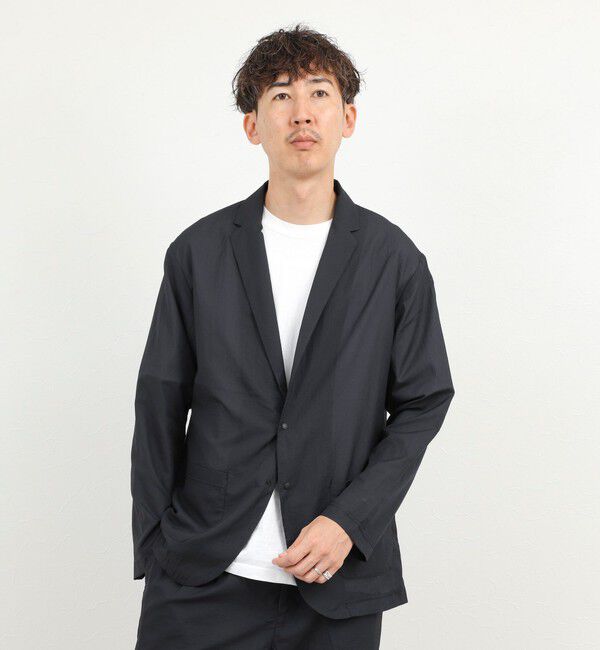 NOLLEY'S goodman「《ビジカジ/セットアップ対応》軽量シアーリップストップ ジャケット 26SS」|テーラードジャケット|