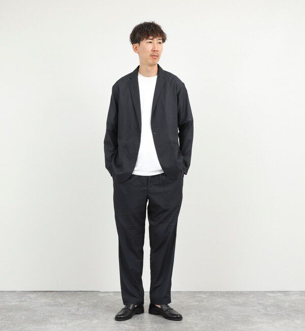 NOLLEY'S goodman「《ビジカジ/セットアップ対応》軽量シアーリップストップ ジャケット 26SS」|テーラードジャケット|
