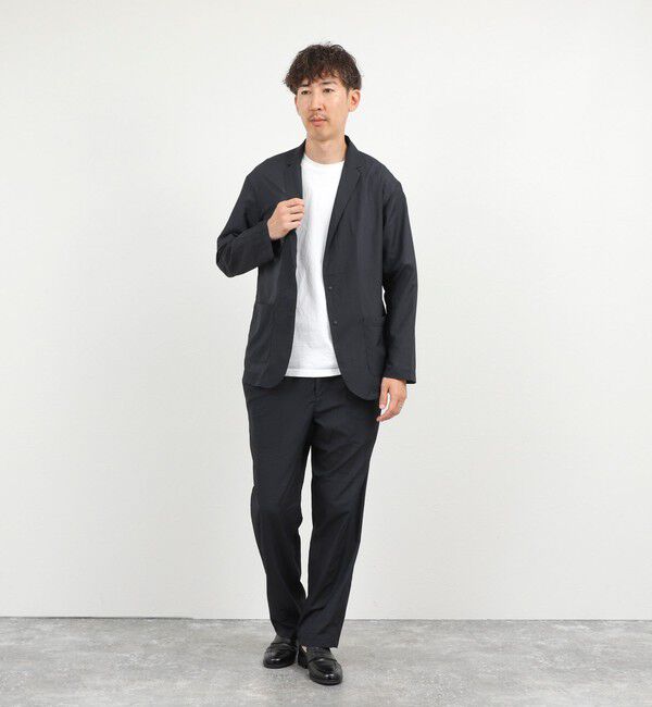 NOLLEY'S goodman「《ビジカジ/セットアップ対応》軽量シアーリップストップ ジャケット 26SS」|テーラードジャケット|