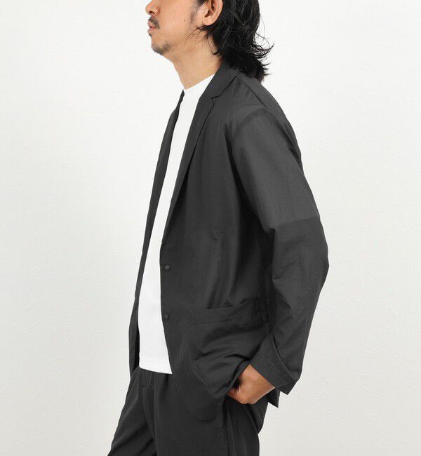NOLLEY'S goodman「《ビジカジ/セットアップ対応》軽量シアーリップストップ ジャケット 26SS」|テーラードジャケット|