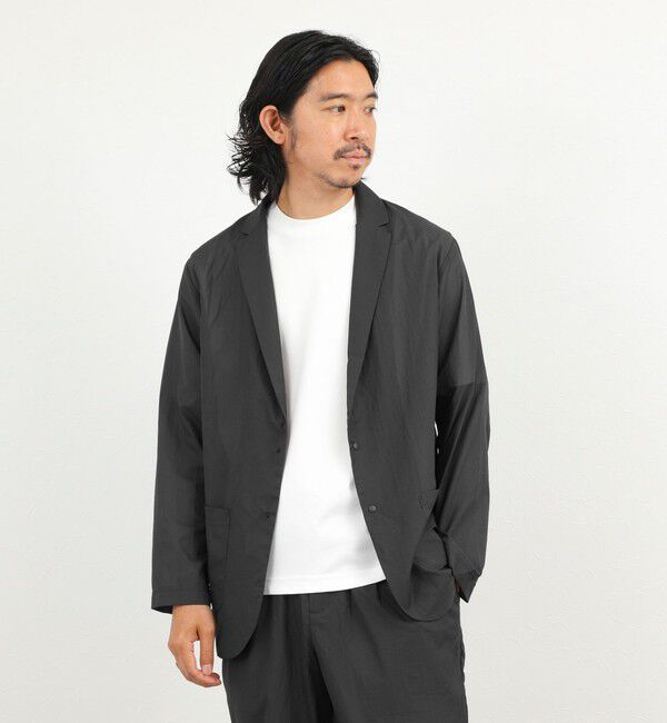 NOLLEY'S goodman「《ビジカジ/セットアップ対応》軽量シアーリップストップ ジャケット 26SS」|テーラードジャケット|