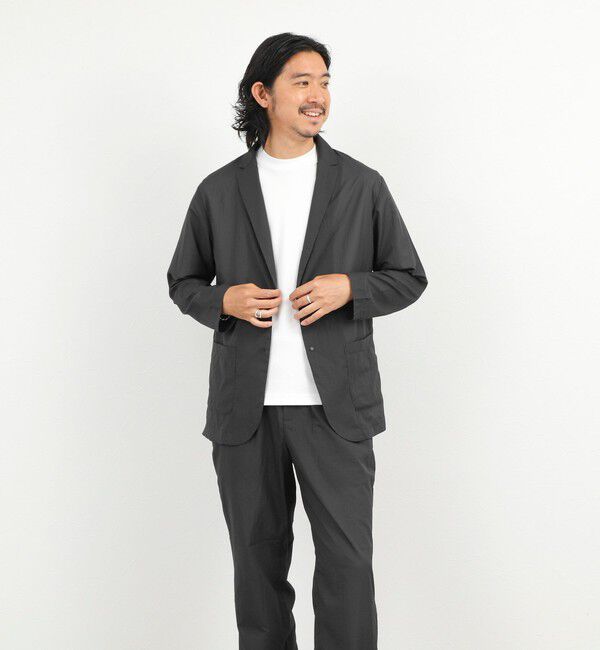 NOLLEY'S goodman「《ビジカジ/セットアップ対応》軽量シアーリップストップ ジャケット 26SS」|テーラードジャケット|