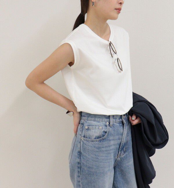 fredy emue「シルケットスムースフレンチTシャツ」|Tシャツ・カットソー|