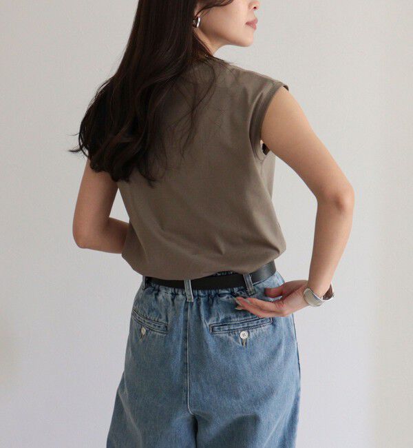 fredy emue「シルケットスムースフレンチTシャツ」|Tシャツ・カットソー|