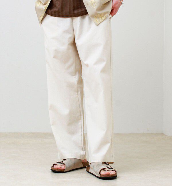 GLOSTER「【人気シリーズ/UNISEX/5色展開】TROPICAL GOODNESS イージーパンツ」|チノ|
