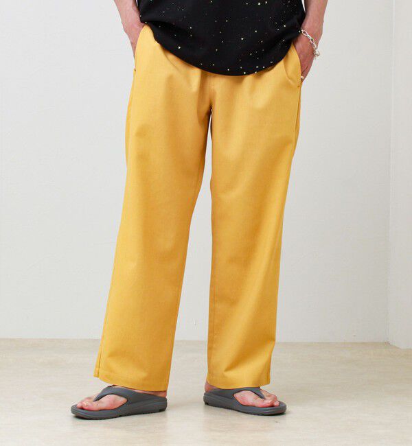 GLOSTER「【人気シリーズ/UNISEX/5色展開】TROPICAL GOODNESS イージーパンツ」|チノ|