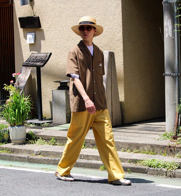 GLOSTER「【人気シリーズ/UNISEX/5色展開】TROPICAL GOODNESS イージーパンツ」|チノ|