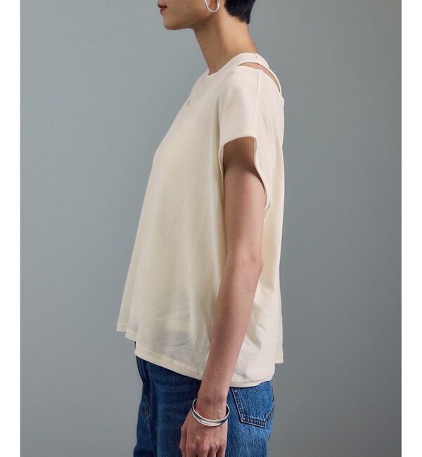 SALON adam et rope'「【WEB限定】マルチウェイベロアタッチレイヤードプルオーバー」|Tシャツ・カットソー|