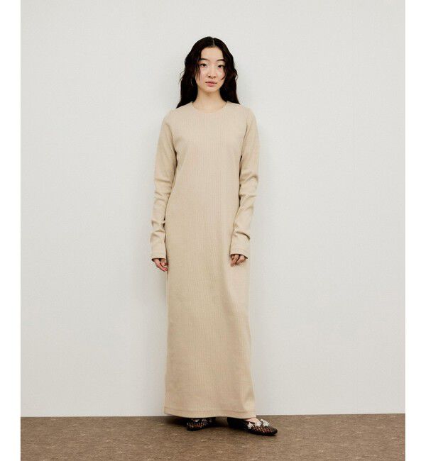 ADAM ET ROPE'「BOTANICAL DYED  DRESS	」|ワンピース|
