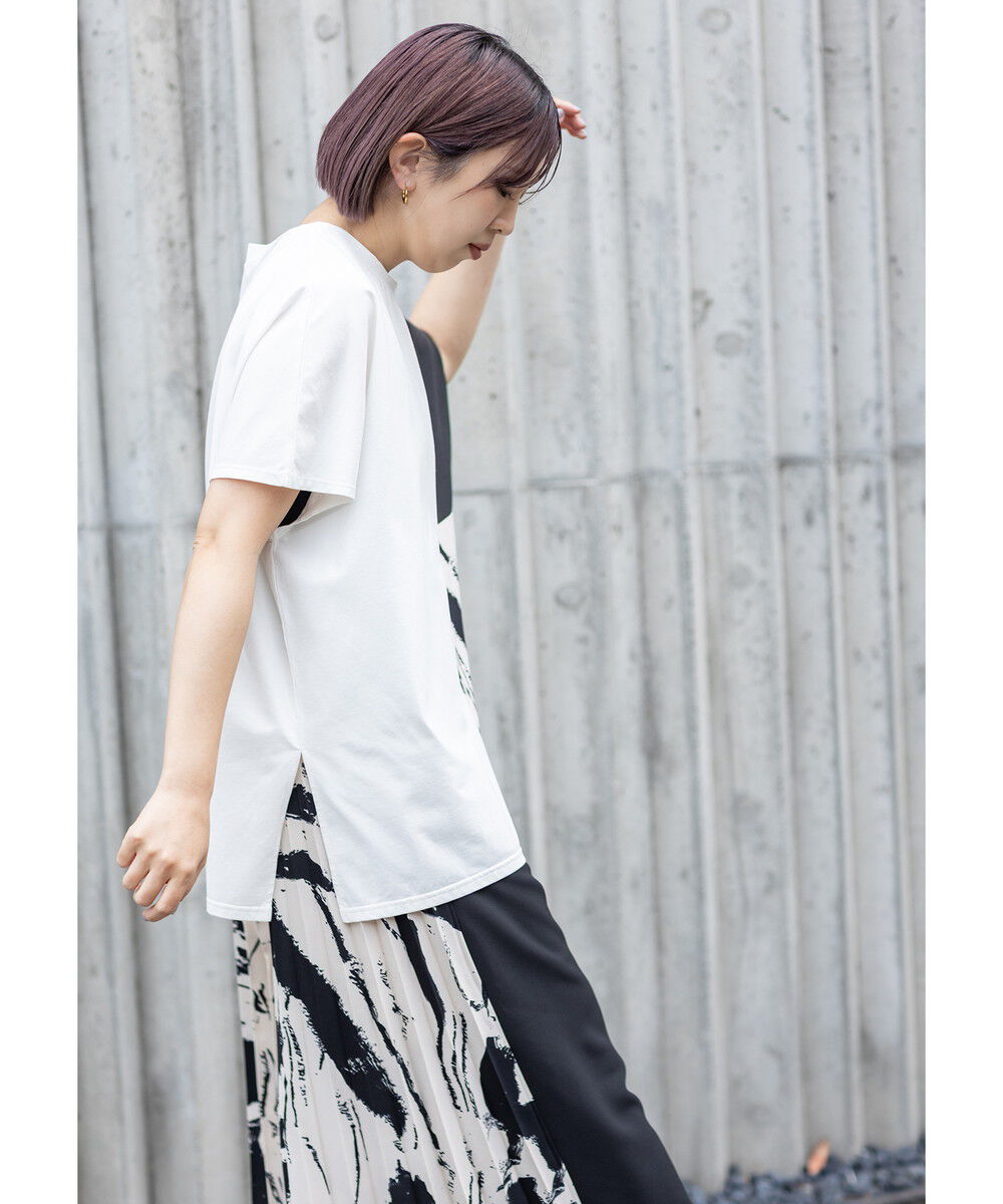  「プリント切替Tシャツ」|Tシャツ・カットソー|