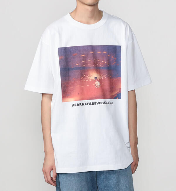  「TANGTANG | 半袖Tシャツ GASATANG ACARAXFAREWELLinblue MEN」|Tシャツ・カットソー|