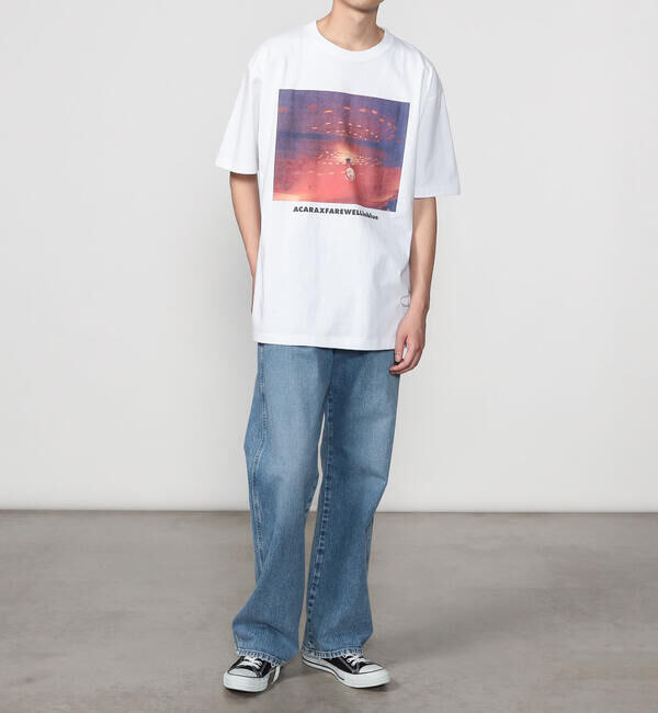  「TANGTANG | 半袖Tシャツ GASATANG ACARAXFAREWELLinblue MEN」|Tシャツ・カットソー|