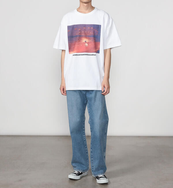  「TANGTANG | 半袖Tシャツ GASATANG ACARAXFAREWELLinblue MEN」|Tシャツ・カットソー|