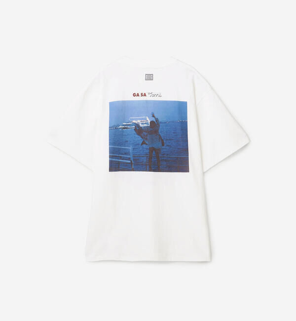  「TANGTANG | 半袖Tシャツ GASATANG ACARAXFAREWELLinblue MEN」|Tシャツ・カットソー|