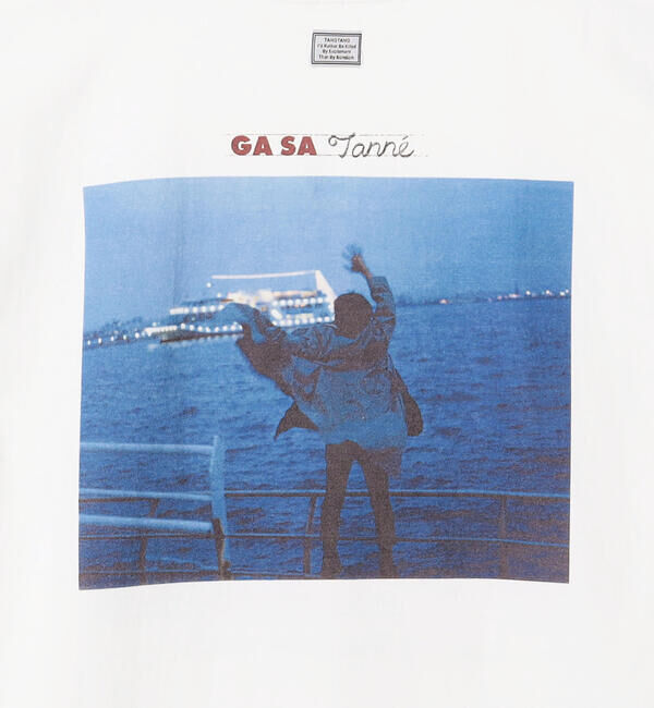  「TANGTANG | 半袖Tシャツ GASATANG ACARAXFAREWELLinblue MEN」|Tシャツ・カットソー|