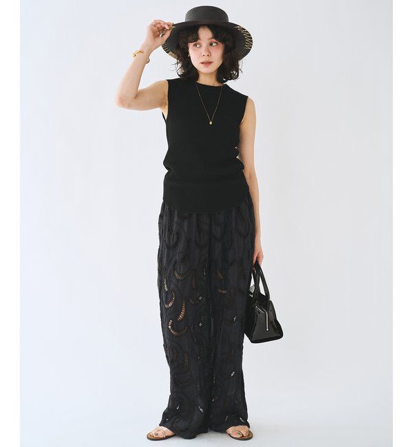  「ワッフルノースリーブプルオーバー」|Tシャツ・カットソー|