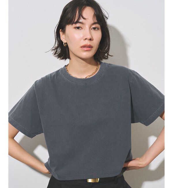  「ピグメントショートTシャツ」|Tシャツ・カットソー|