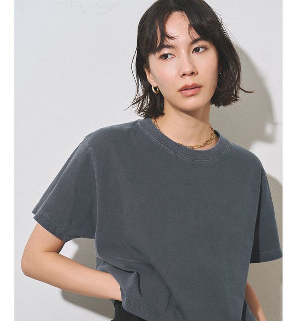  「ピグメントショートTシャツ」|Tシャツ・カットソー|
