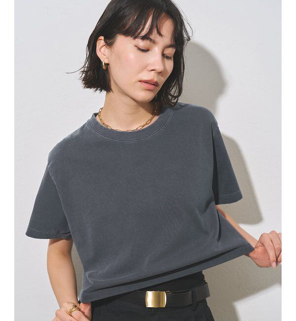  「ピグメントショートTシャツ」|Tシャツ・カットソー|