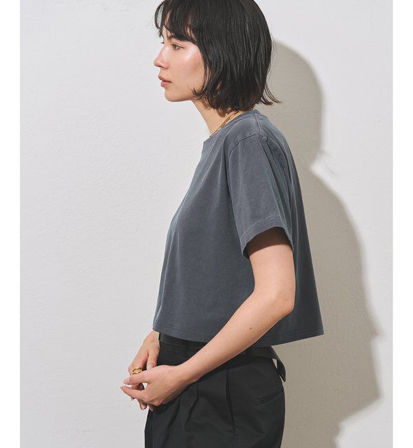  「ピグメントショートTシャツ」|Tシャツ・カットソー|