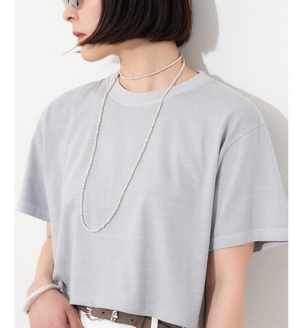  「ピグメントショートTシャツ」|Tシャツ・カットソー|